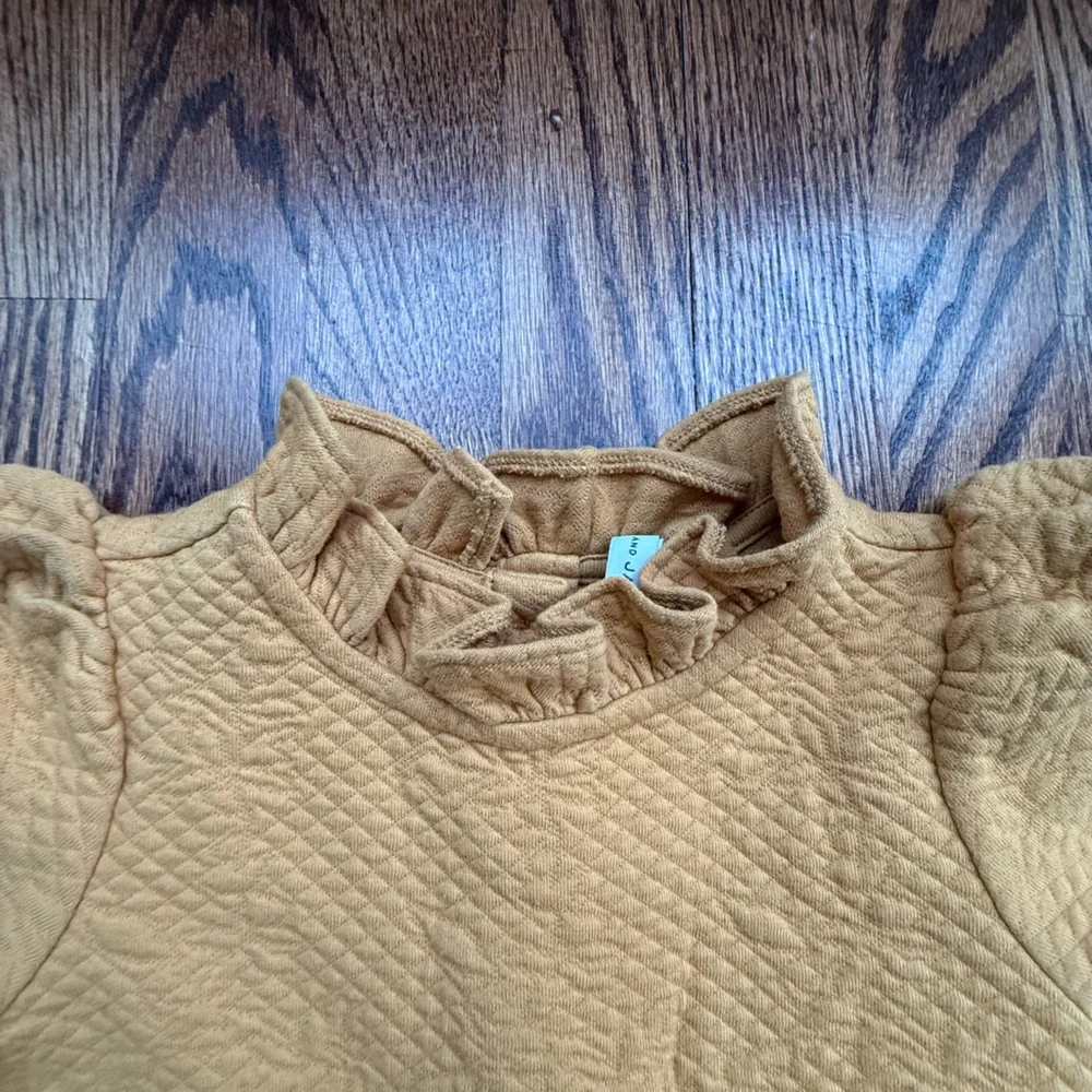 Janie and Jack Quilted Jacquard Puff Sleeve Dress 4 - Picture 6 of 9